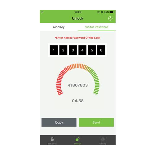 Мобильное приложение для управления дверьми ZKBioBL APP