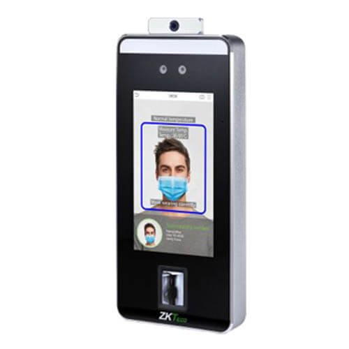 Биометрический терминал распознавания лиц со считывателем отпечатка пальца Speedface-v5l-td - фото 2