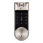 Биометрический замок с Bluetooth, считывателем отпечатка пальца и Rfid карт Al40b - фото 4