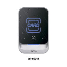 Считыватель QR-кода и RFID карт в металлическом корпусе ZKTeco QR600-H
