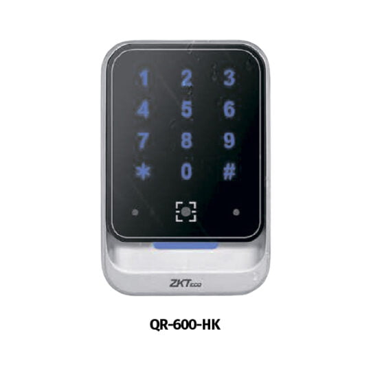 Считыватель QR-кода и RFID карт в металлическом корпусе ZKTeco QR600-HK