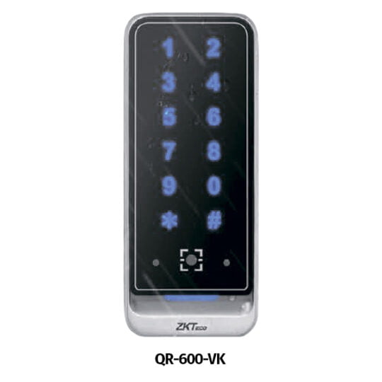 Считыватель QR-кода и RFID карт в металлическом корпусе ZKTeco QR600-VK